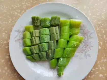 Make Autumn tofu step 3