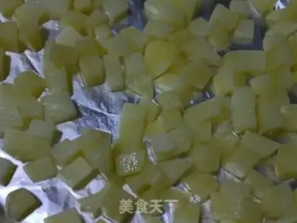 Make Sour cheese potato salad step 1