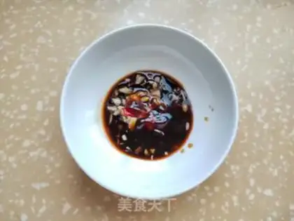 Make Autumn tofu step 5