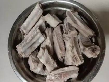 Make Red burn ribs step 1