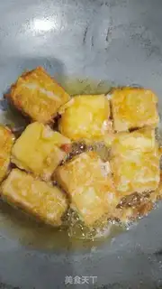 Make Fried tofu step 4