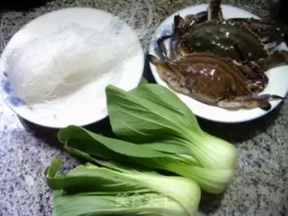 Make Crab-cream fan step 0