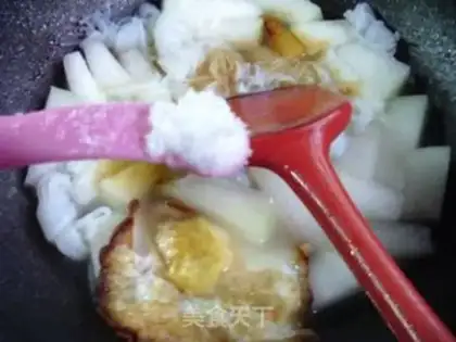 Make Fried eggs, taco soup step 7