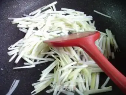 Make Shrimp, yellow-fried fans step 9