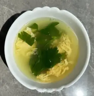 Make Celery omelet soup step 3