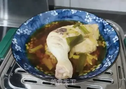 Make Steam chicken legs step 2