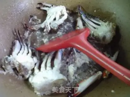 Make Crab-cream fan step 7