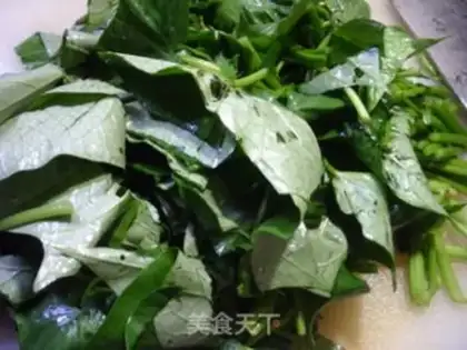 Make Skinny red potato leaves step 4