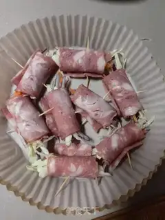 Make Bacon rolls step 2