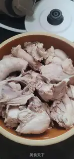 Make Coconut Simi pudding step 1