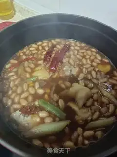 Make Red burning pig hoof step 9