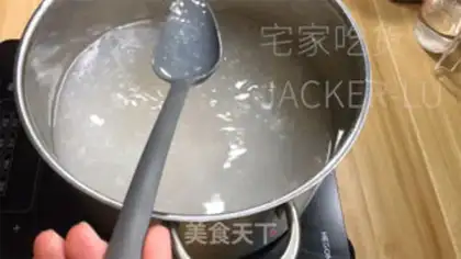 Make Coconut Simi pudding step 3