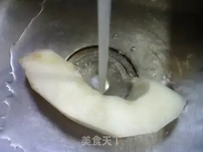 Make ♪ Scratch the beans to cook the melon ♪ step 2