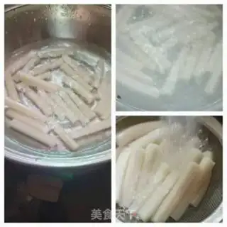 Make Abalone fried cake step 5