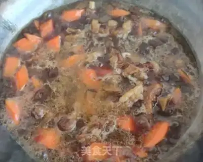 Make Red cow tail step 5
