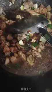 Make Potato pink chicken step 3