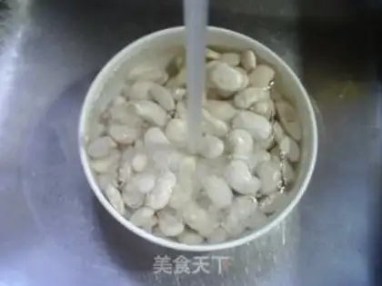 Make Five white beans step 2