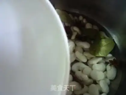Make Five white beans step 3