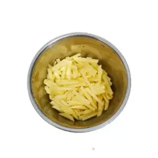 Make Potato fries step 0