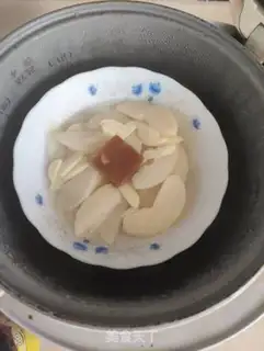 Make Pear garlic ice cream step 7