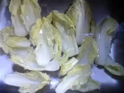 Make Scrawny veggies step 2