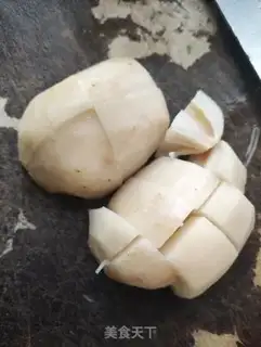 Make Lotus apple bone soup step 2