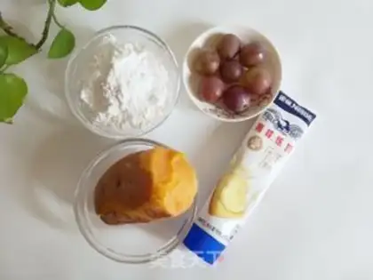 Make Red potato ball step 0
