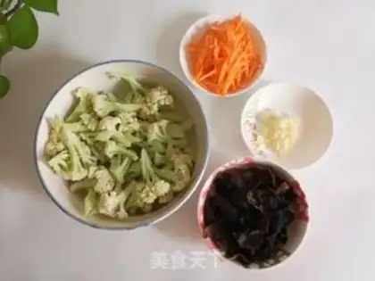 Make Cool-mixed ear cabbage step 1