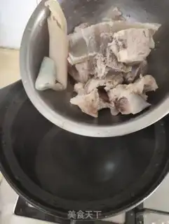 Make Lotus apple bone soup step 5