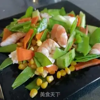Make Shrimp corn bean salad step 15