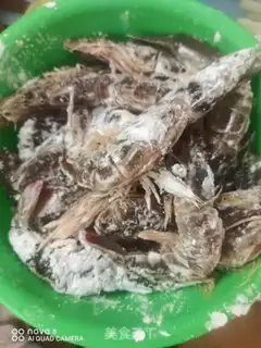 Make Fried shrimp step 2