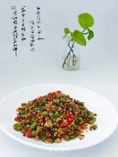 Make Bean fried meat step 9