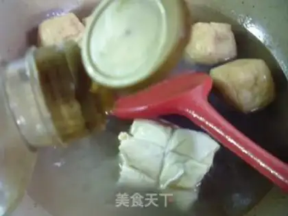 Make Tofu-curd pasta soup step 2