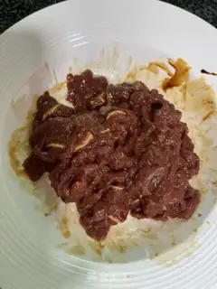 Make Onion beef step 3