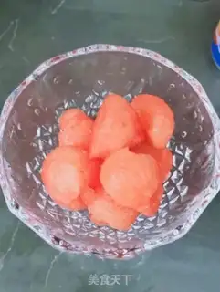 Make Silver ears of watermelon step 1