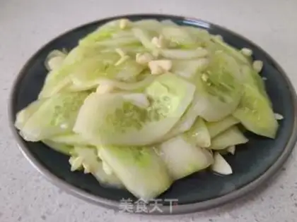 Make Garlic cucumber step 3