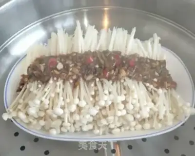 Make Garlic golden mushrooms step 4