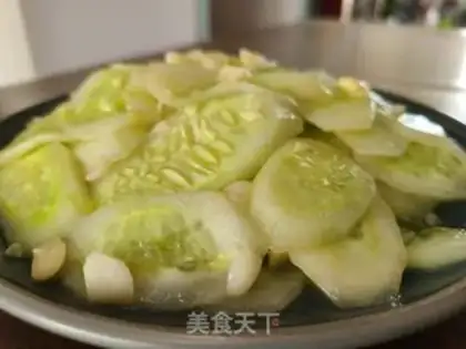Make Garlic cucumber step 4