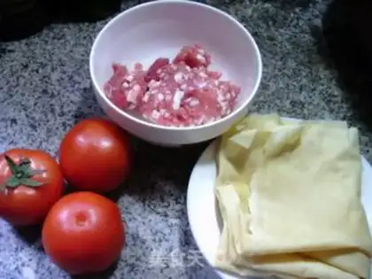 Make Tomato noodles step 0