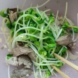 Make Black bean sprouts step 7