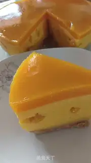 Make Old yogurt mousse cake step 17
