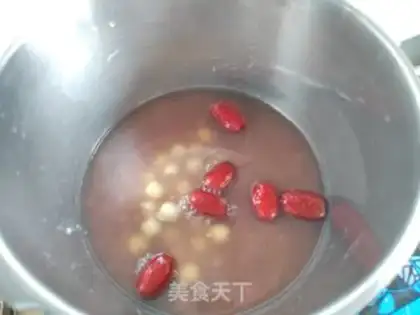 Make ♪ ♪ Lian Zi ♪ Red bean soup ♪ step 2