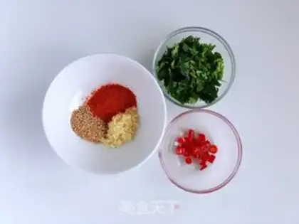 Make Spicy silver cod step 1