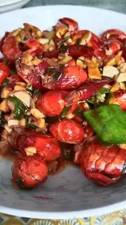 Make Garlic lobster tail step 6