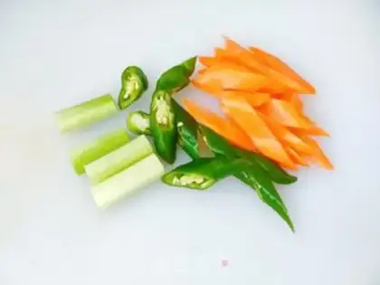 Make Hot fried rice cake step 2