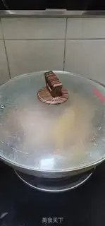 Make Five fingers, peach sauce, duck step 11