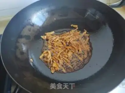Make Pepper potatoes, fried meat step 4