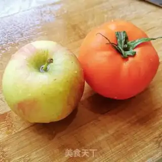 Make Tomato apple juice step 0