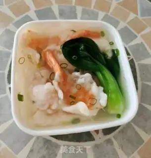Make Slicking shrimp soup step 7