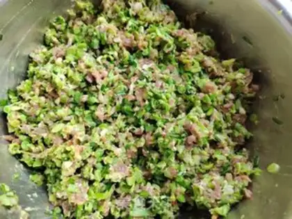 Make Fresh bean buns step 3